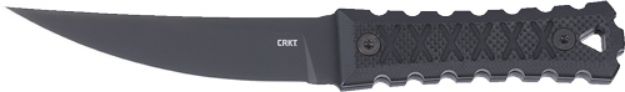 Picture of Crkt Hz4 4.76" Fixed Plain Edge Black/Black W/Sheath