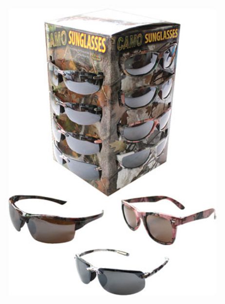 Picture of Rivers Edge Sunglass Case Lots Grn-Pink-White Camo 36-Pack