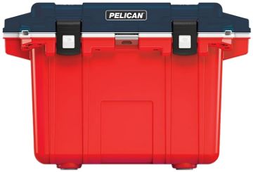 Show details for Pelican Coolers Im 30 Quart Elite Red/Blue Lid Picture of Pelican Coolers Im 30 Quart Elite Red/Blue Lid
