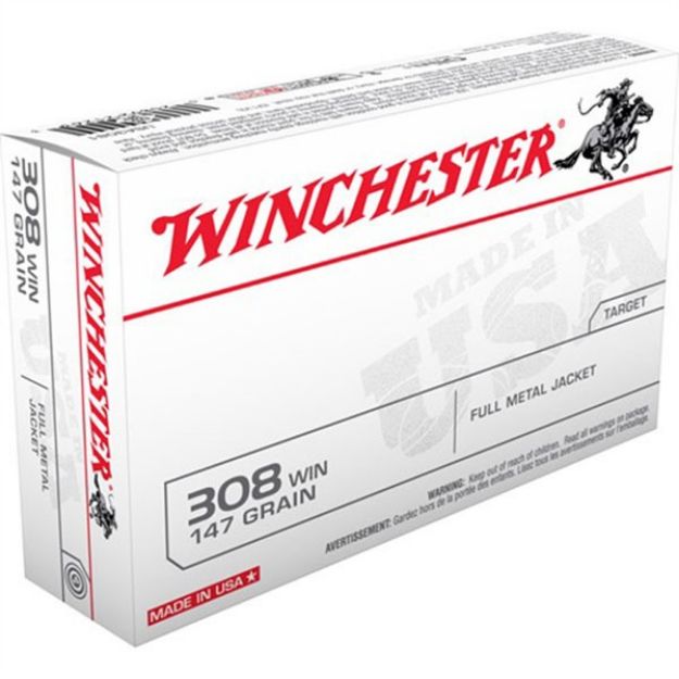 Picture of WIN USA TRGT 308WIN 147GR FMJ 20/200
