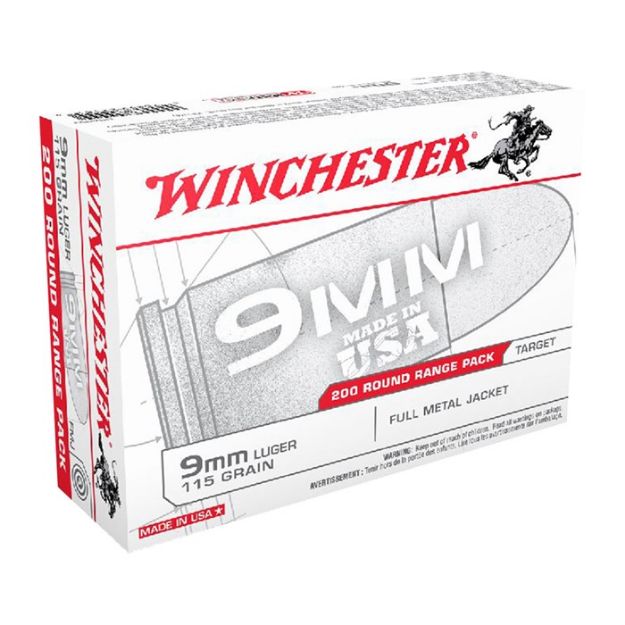 Picture of WIN USA 9MM 115GR FMJ 200/1000