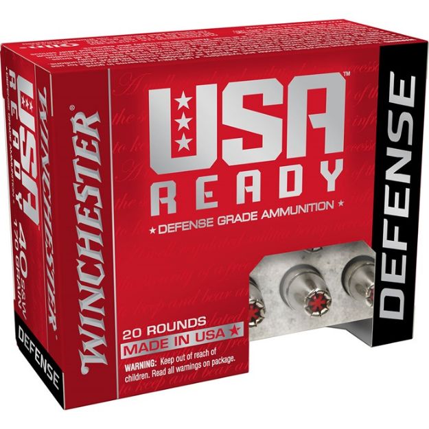 Picture of Winchester Usa Ready 40 Sw 170Gr Jhp 20Rd 10Bx/Cs