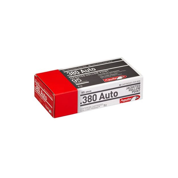 Picture of AGUILA 380ACP 90GR JHP 50/500