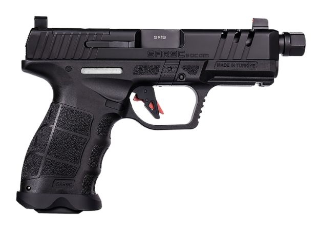 Picture of Sar9 Socom Cpt 9Mm Blk 4.5" Tb