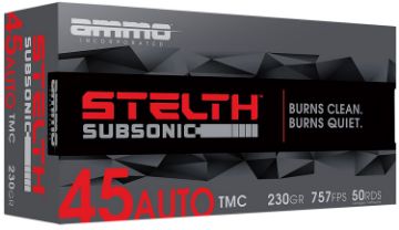 Show details for AMMO INC STEALTH 45ACP 230GR 50/1000 Picture of AMMO INC STEALTH 45ACP 230GR 50/1000