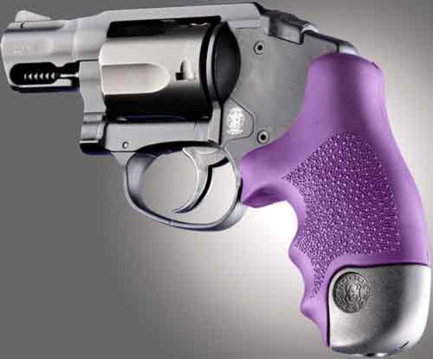 Picture of Hogue Grips S&W J Frame Rb Cent./Poly Bodyguard Purple
