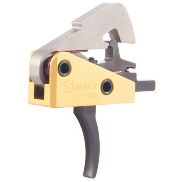 Picture of Timney Trigger Ar-10 4Lb Pull Solid Small Pin Curved