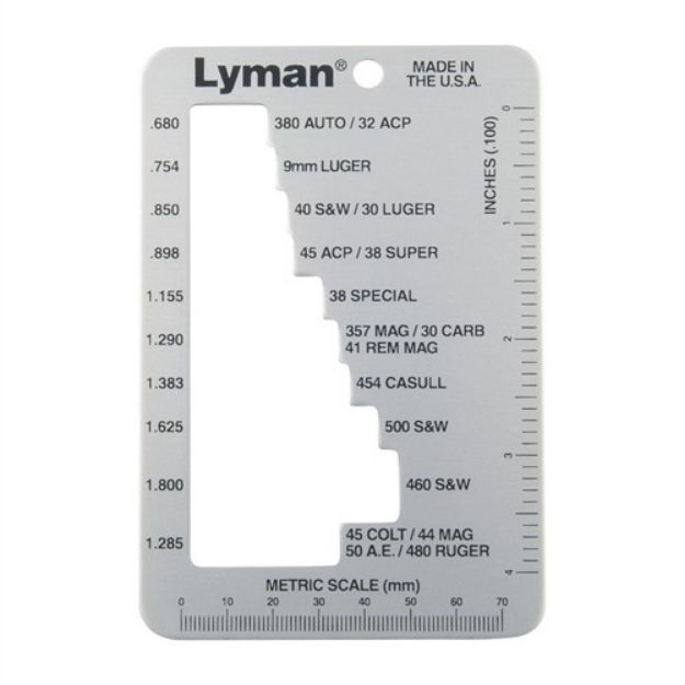 Picture of Lyman E-Zee Case Gauge Pistol & Revolver