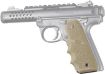 Picture of Hogue Grips Ruger 22/45 Mkiv Rubber Grips/Finger Groove Fde