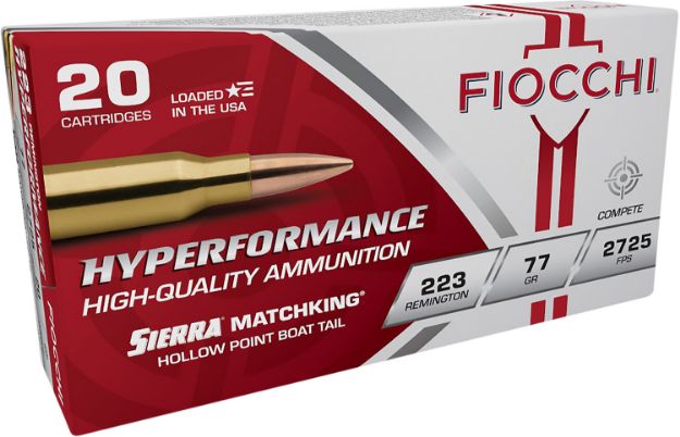 Picture of Fiocchi 223 Rem 77Gr Hpbt 20Rd 10Bx/Cs