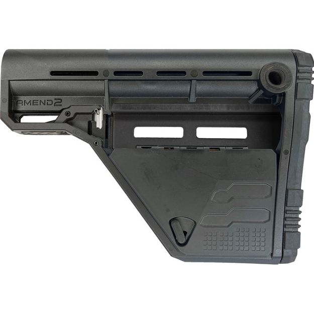 Picture of Amend2 Ams Modular Mil-Spec Stock Carbine Blk Low Strg Md!