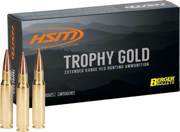 Picture of Hsm Trophy Gold 308 Norma Mag 168Gr Berger Vld 20Rd 20Bx/Cs