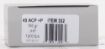 Picture of Underwood 45 Acp +P 185Gr Jhp 20Rd 10Bx/Cs