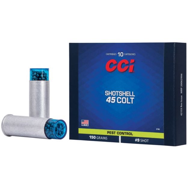Picture of Cci Shotshell 45 Lc 150Gr #9 Shot 10Rd 20Bx/Cs