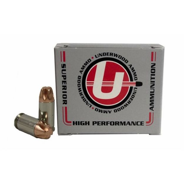 Picture of Underwood 380 Acp +P 90Gr Xtreme Penetrator 20Rd 10Bx/Cs