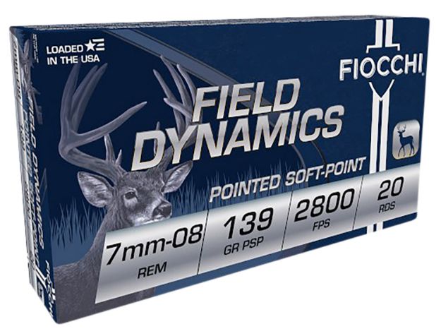 Picture of Fiocchi 7Mm-08 Rem 139Gr Psp 20Rd 10Bx/Cs