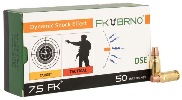 Picture of Fk Brno 7.5 F9 101Gr Flat Nose 50Rds Per Box Lead Free 12Bxcs