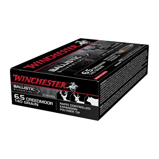 Picture of Winchester Supreme 6.5 Cm 140Gr Silvertip 20Rd 10Bx/Cs
