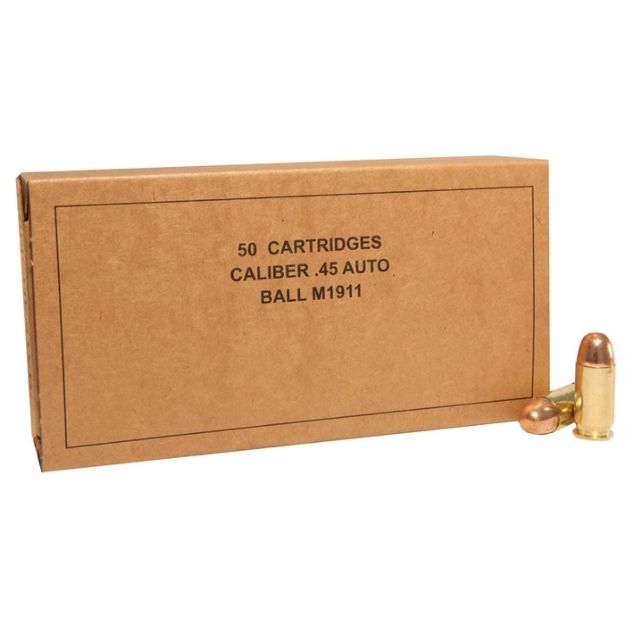 Picture of Winchester Service Grade 45 Acp 230Gr Fmj-Rn 50Rd 10Bx/Cs