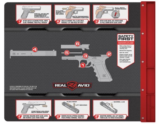 Picture of Real Avid Smart Mat For Glock Parts Keeper/Magnetic Neoprene