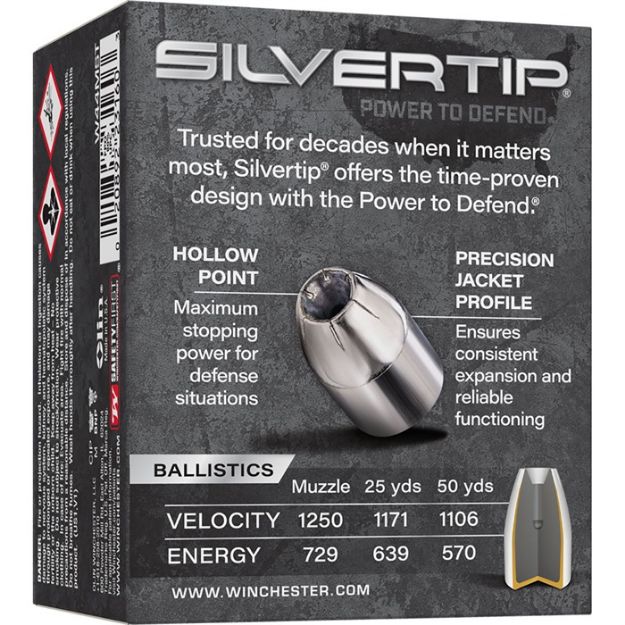 Picture of Winchester Super-X 44 Rem Mag 210Gr Silvertp Hp 20Rd 10Bx/Cs