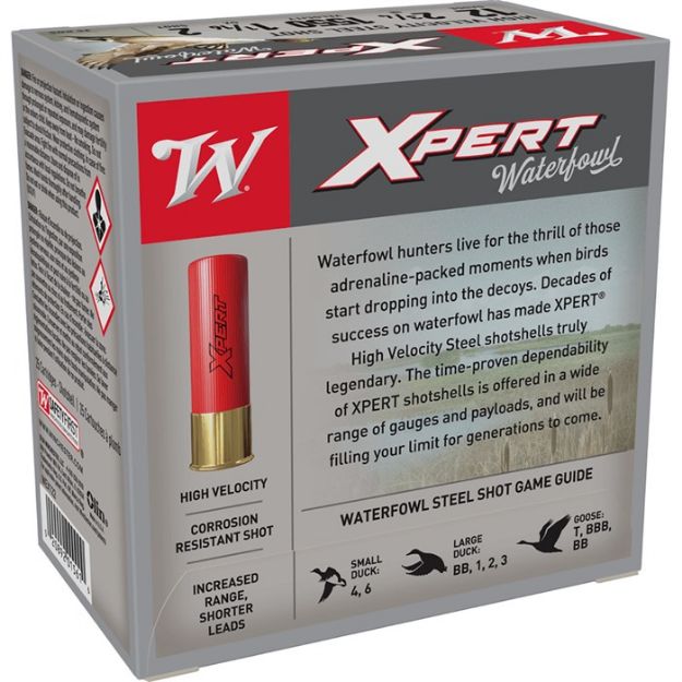 Picture of Winchester Xpert 12Ga 2.75" 1-1/16Oz #2 1550Fps 25Rd 10B/C
