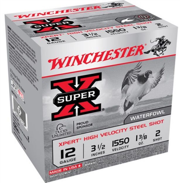 Picture of Winchester Xpert Steel 12Ga 3.5" 1-338Oz #2 25Rd 10Bx/Cs