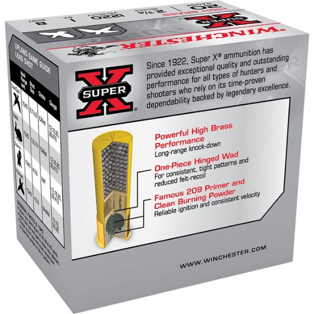 Picture of Winchester Super-X 20Ga 2.75" 1Oz #8 1220Fps 25Rd 10Bx/Cs