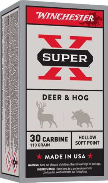 Picture of Winchester Super-X 30 Carbine 110Gr Hsp 50Rd 10Bx/Cs