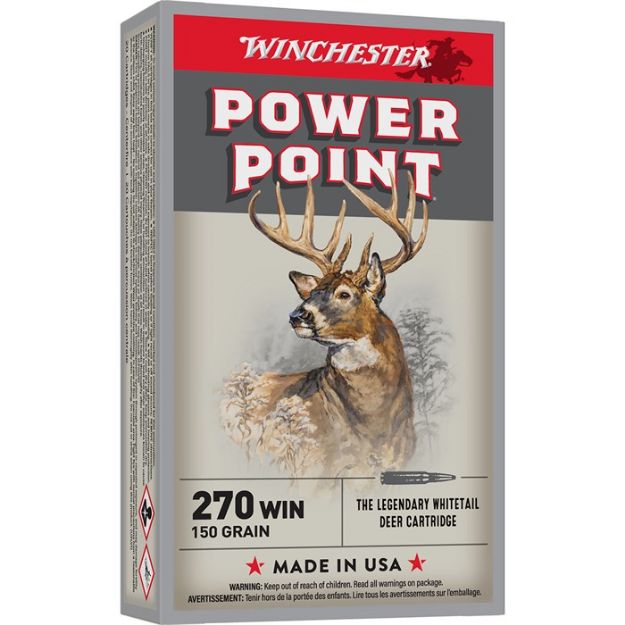 Picture of Winchester Super-X 270 Win 150Gr Power Point 20Rd 10Bx/Cs