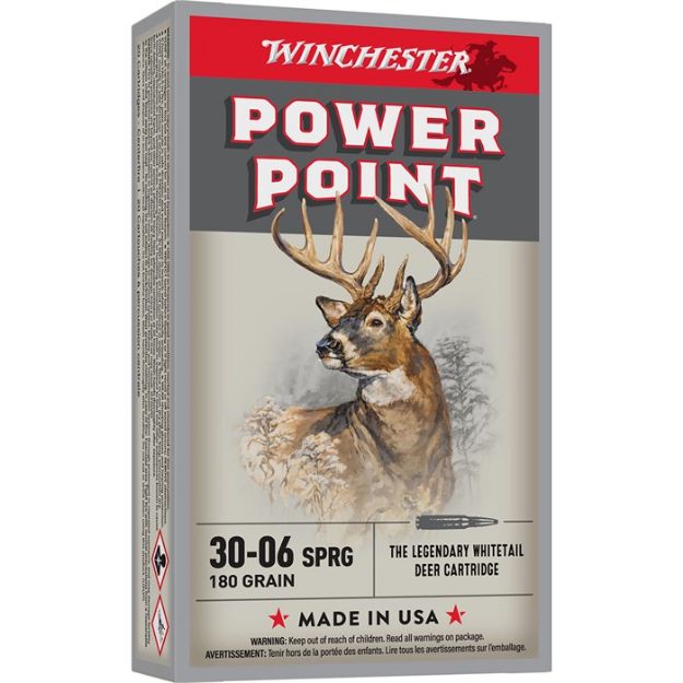 Picture of Winchester Super-X 30-06 180Gr Power Point 20Rd 10Bx/Cs