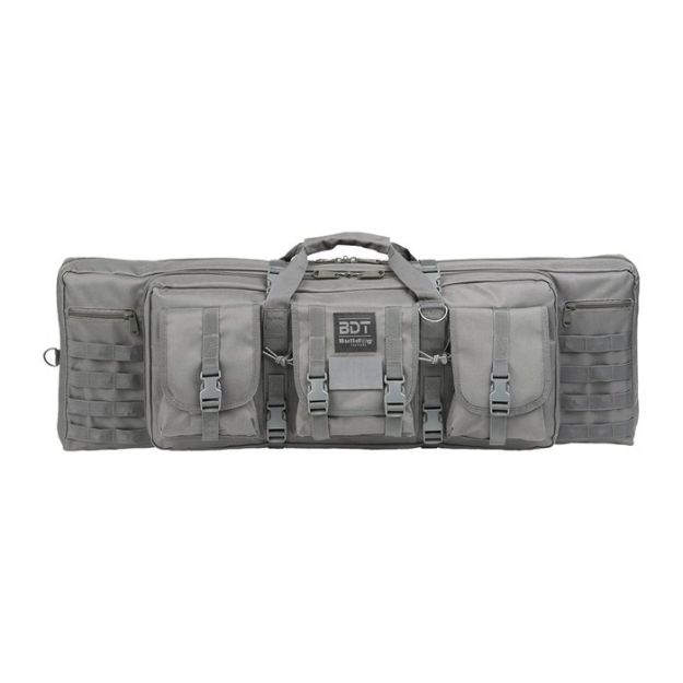 Picture of Bulldog 36" Single Tactical Cs 3 Large Accessory Pockets Grey