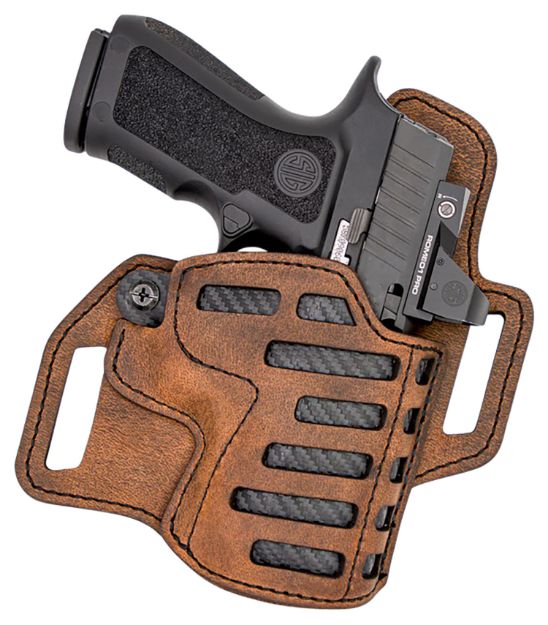 Picture of Versacarry Compound Holster Owb Polymer Hybrid Sz 1 Brown