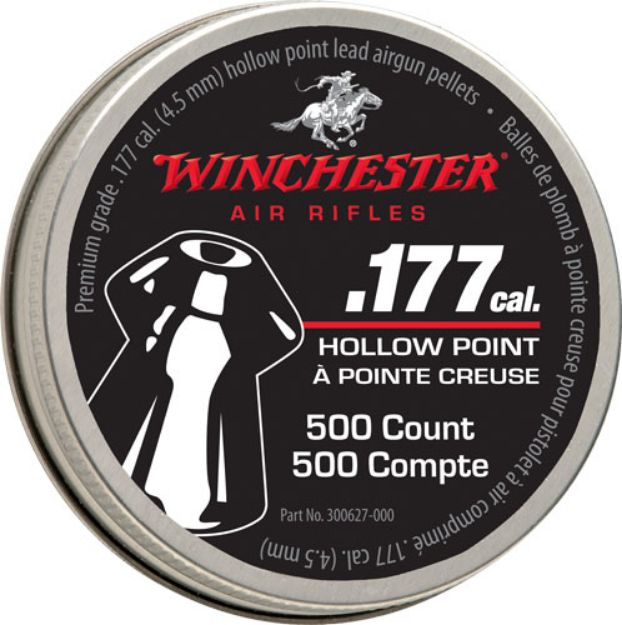 Picture of Winchester 177 Hp Pellet 500 Count Tin 6 Pack Case