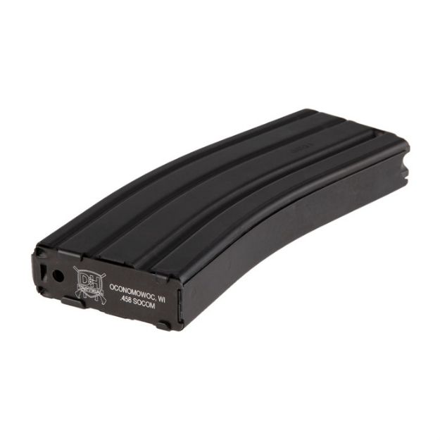Picture of D&H Tactical Magazine 458Socom 10Rd Blk W/Laser Logo Ar15