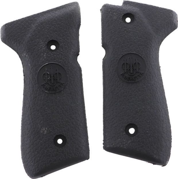 Picture of Beretta Grips 92/96 Series Rubber Smooth Black