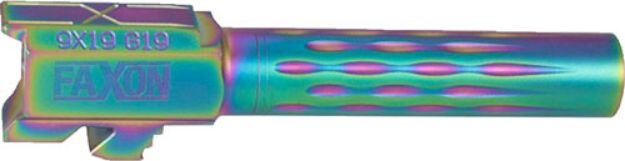 Picture of Faxon Fits Glock 19 Barrel 9Mm Flame Fluted Non Threaded Cham