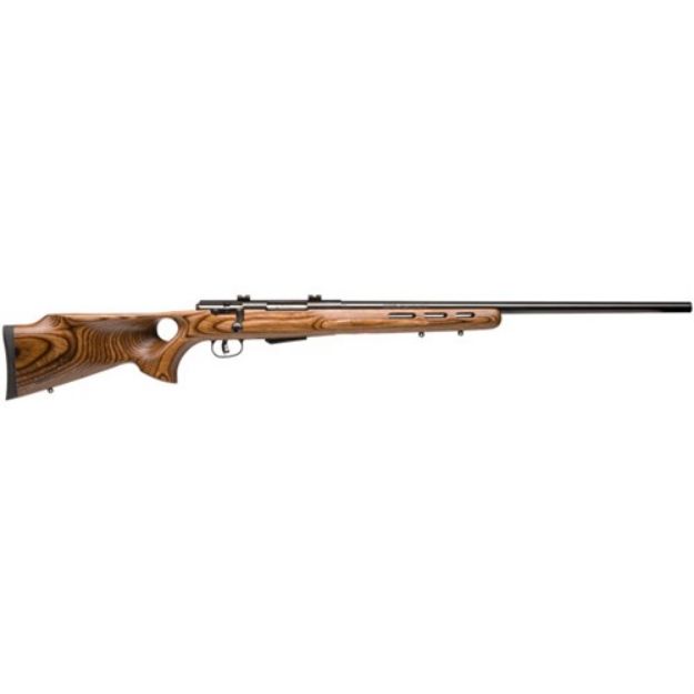 Picture of Savage 25Lw Varminter-T 17Horn 24" Acu-Tgr Blu/Brn Lam T-Hole