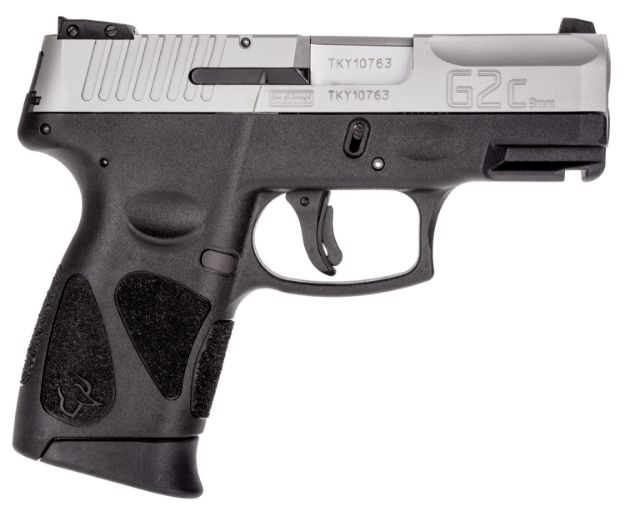 Picture of Taurus G2c 9Mm 12-Shot 3-Dot Adj. Matte Ss Polymer