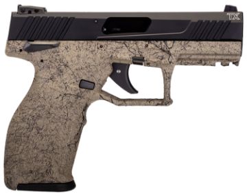Show details for Taurus Tx-22 22Lr 4.1" Adj. 10-Shot  Fde Splatter < Picture of Taurus Tx-22 22Lr 4.1" Adj. 10-Shot  Fde Splatter <