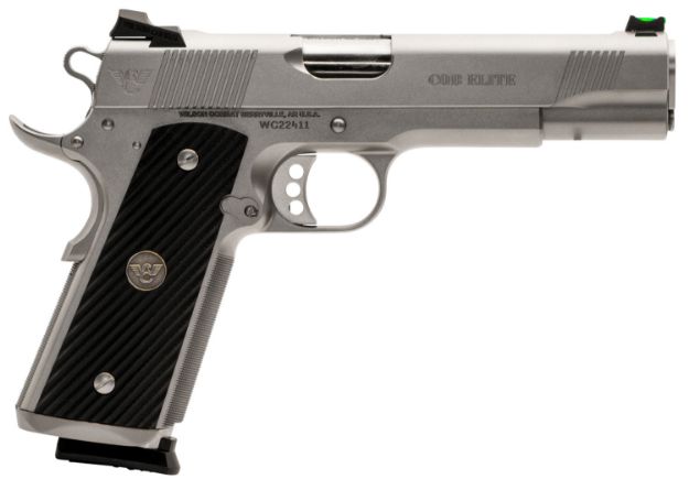 Picture of Wilson Cqbe-Fs-45-Ss 45Acp 5" Fs 8-Shot Stainless Blast Bead