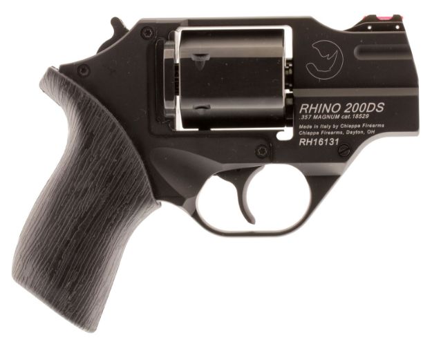 Picture of Chiappa Rhino 200Ds 357Mag 2" Fs Black/Rubber W/Holster.