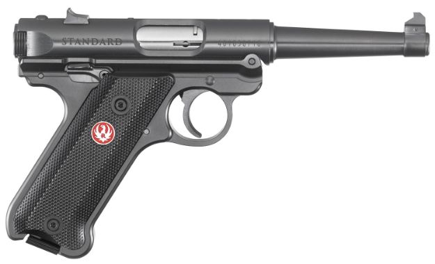 Picture of Ruger Mark Iv Standard 22Lr 4.75" Fixed Sight Synthetic