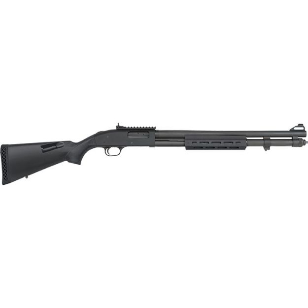 Picture of Mossberg 590A1 12Ga 3" 9Rd 20" M-Lok Parkerized Ghost Ring