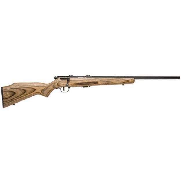 Picture of Savage 93R17-Bv 17Hmr 21" Hb Accu Tgr Blued/Brown Laminate