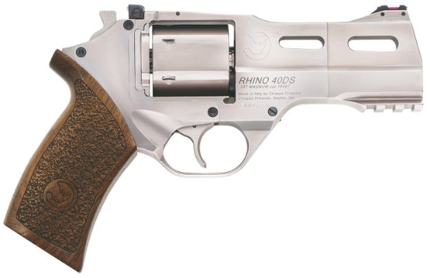 Picture of Chiappa Rhino 40Sa 357Mag 4" Adj. Sight Nickel/Walnut