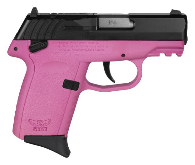 Picture of Sccy Cpx1-Cb Pistol Gen 3 9Mm 10Rd Black/Pink W/Safety Rdr