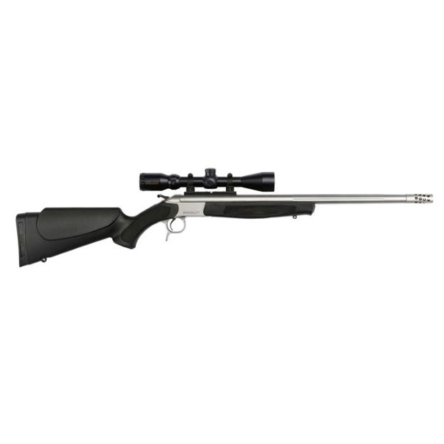 Picture of Cva Scout Td 450 Bushmaster 25" W/Brake 3-9X40 Ss/Blk Syn<
