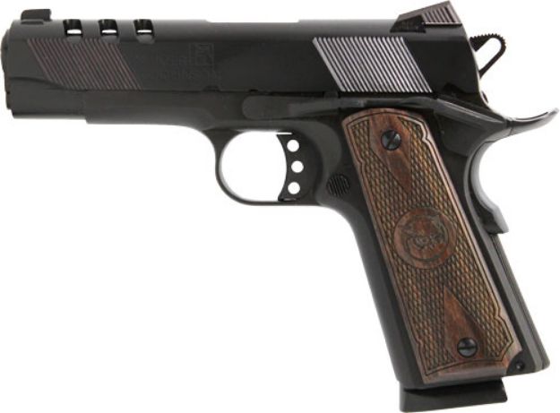 Picture of Iver Johnson 1911A1 Hawk 45Acp Ported Slide Blued