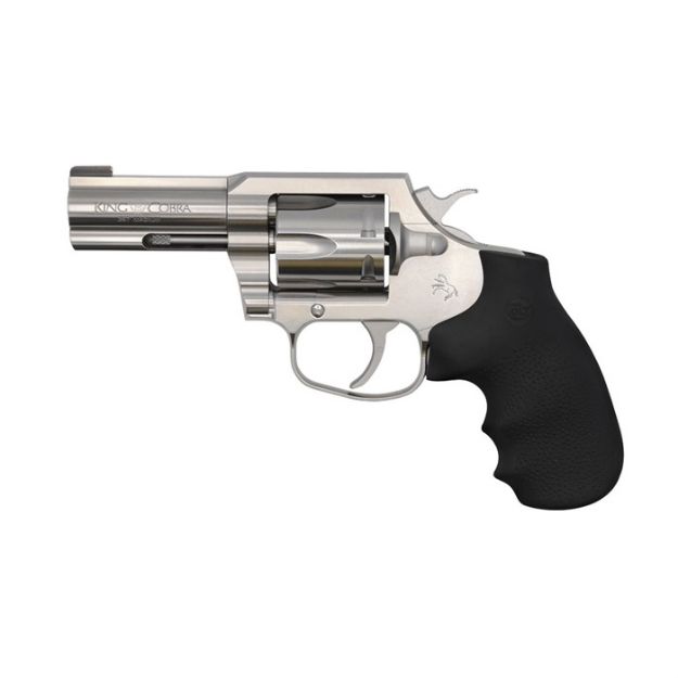 Picture of Colt King Cobra 357Mag 3" 6Rd Stainless Black Rubber Grips